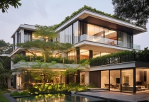 Phong Cách Thiết Kế Bố Cục Cảnh Quang Cho Biệt Thự