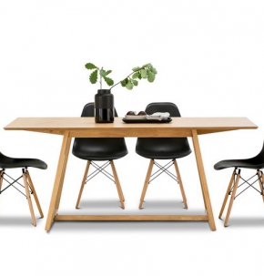 Bộ bàn dài  bằng gỗ sồi tự nhiên